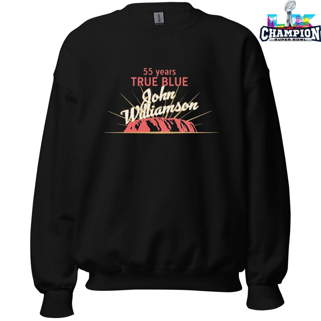 John Williamson 55 Years Of True Blue T-Shirts