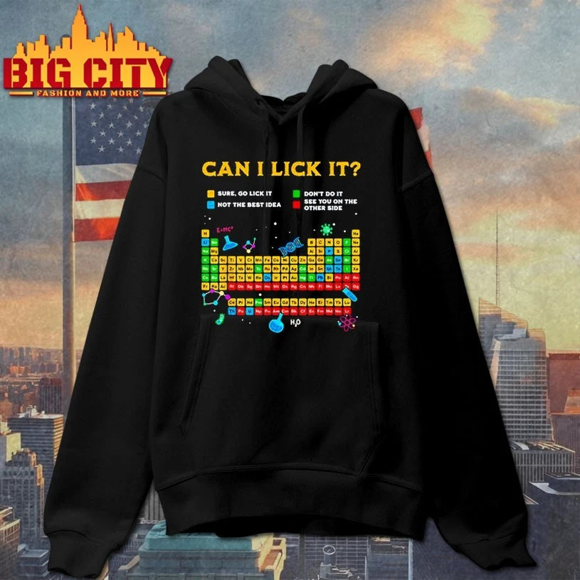 Johnna can I lick it periodic table shirt