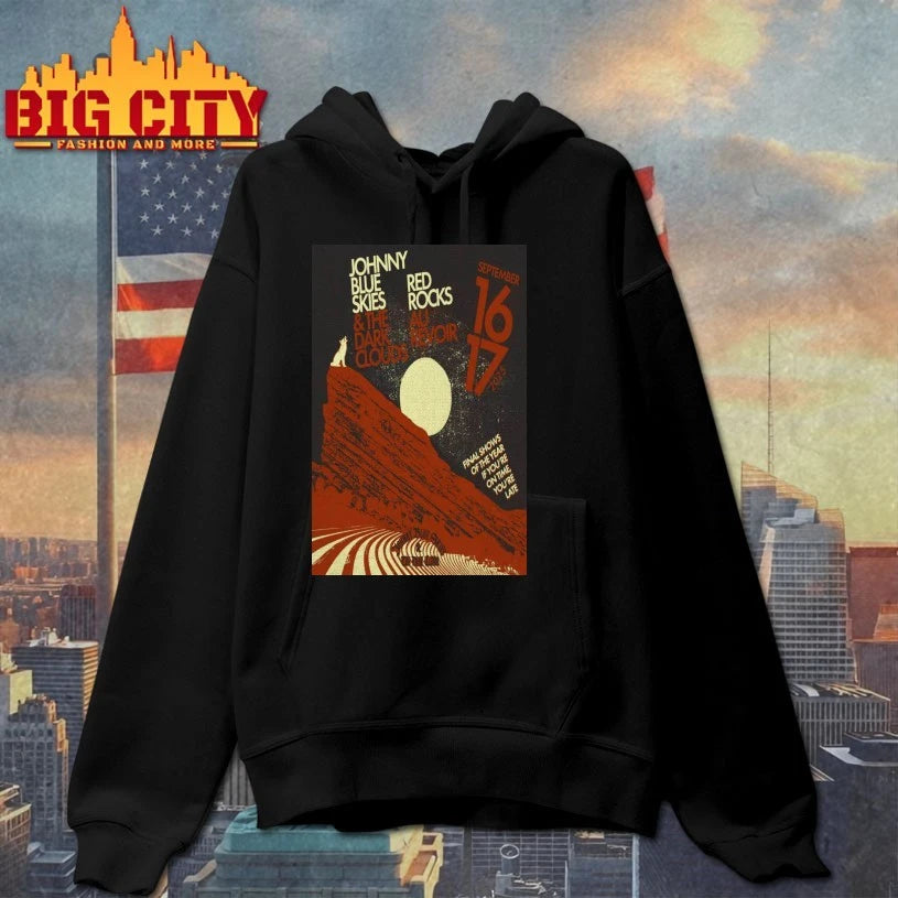 Johnny BLUE Skies 2025 Poster Red Rocks Poster shirt