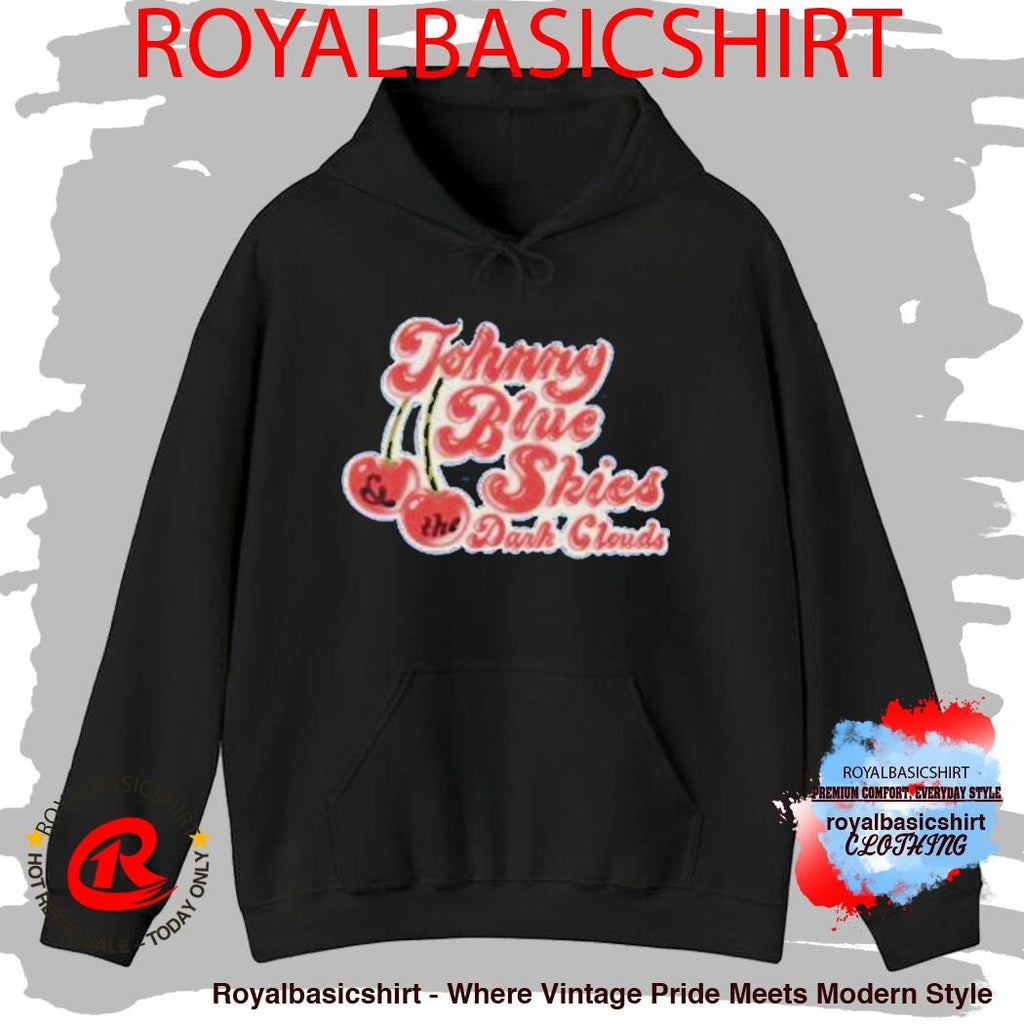 Johnny Blue Skies Dark Clouds Very Cherry Shirt