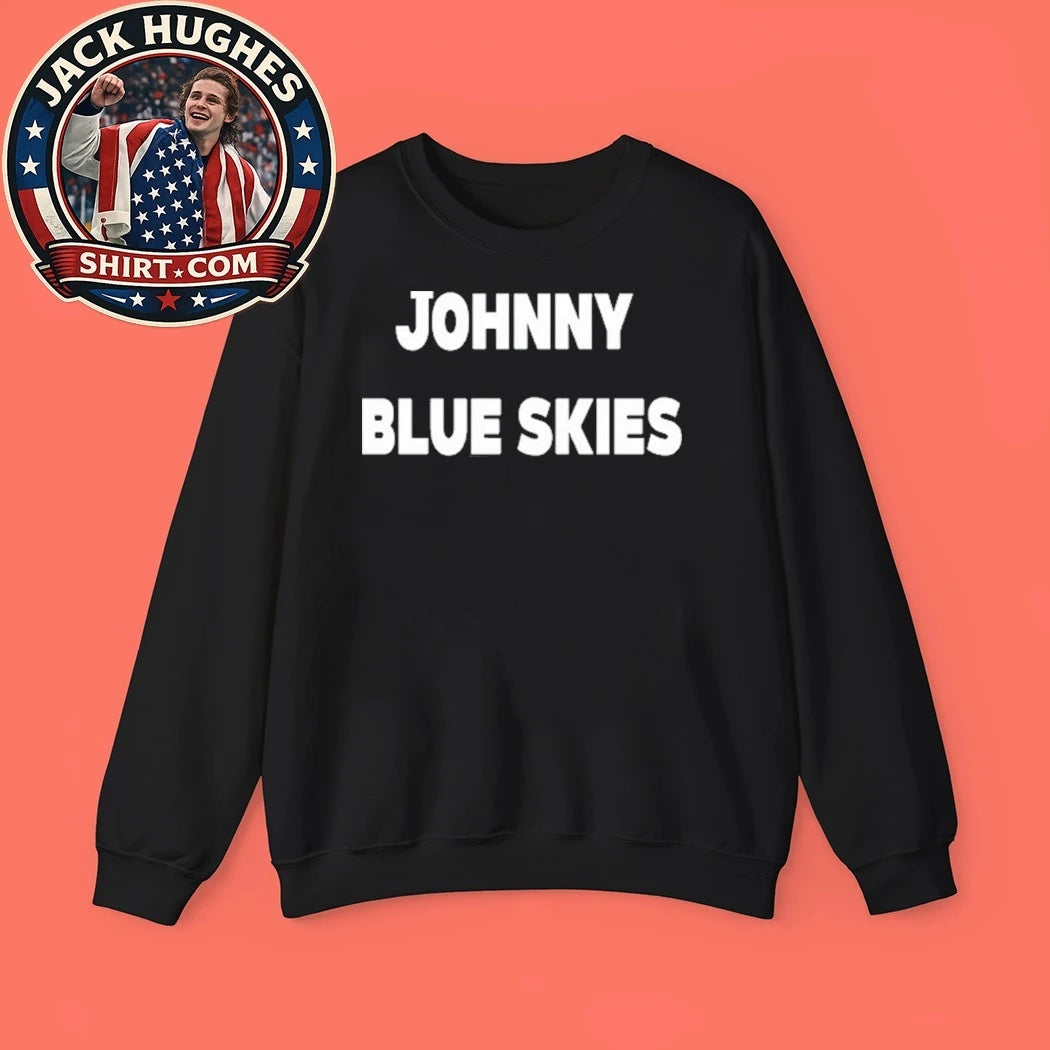 Johnny Blue Skies Triblend Navy Shirt