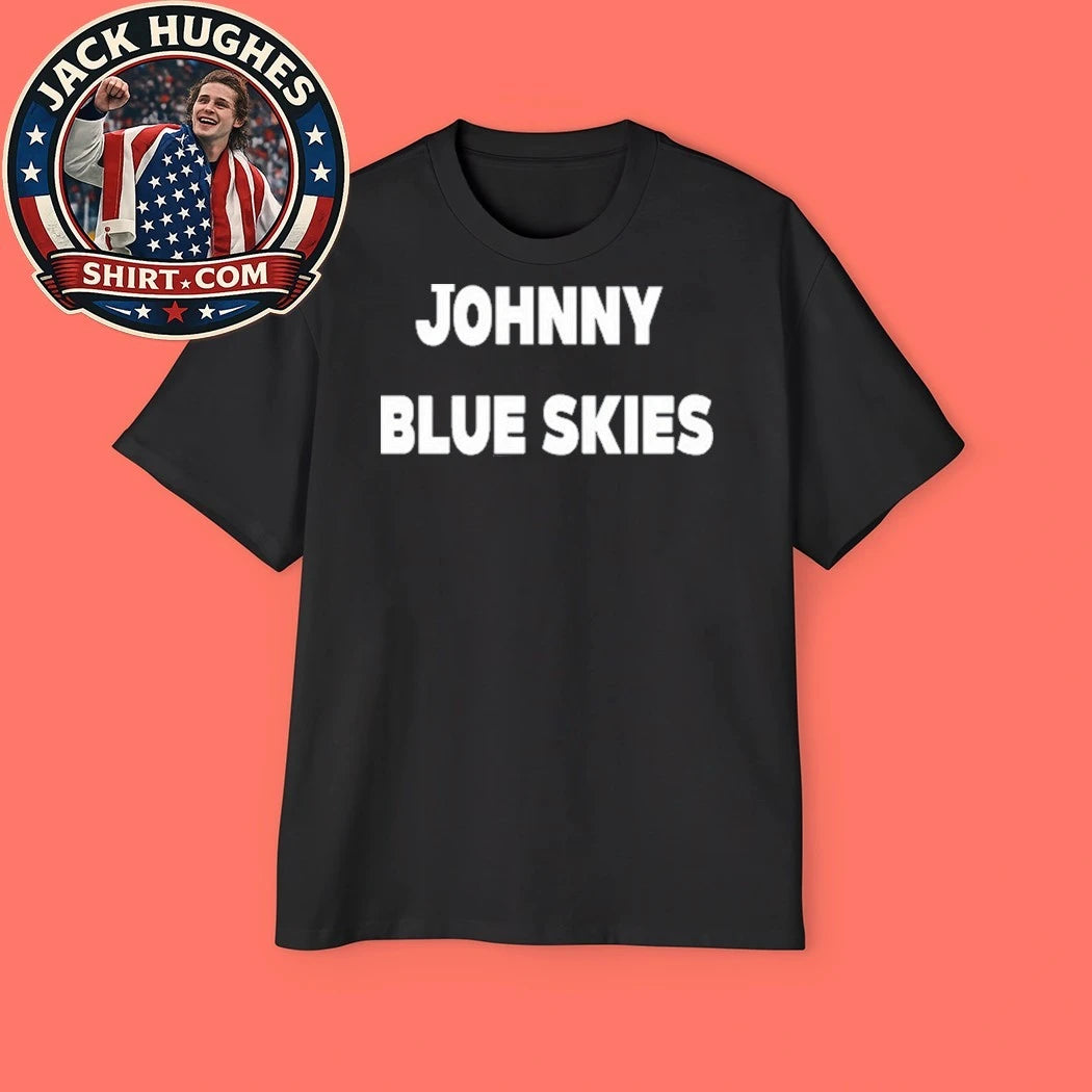 Johnny Blue Skies Triblend Navy Shirt