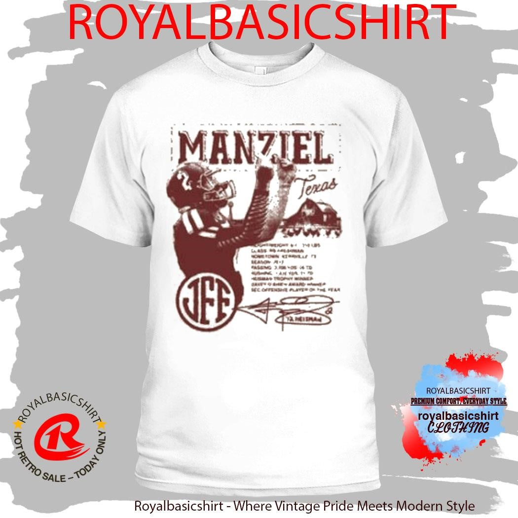 Johnny Manziel 2012 Stats Shirt