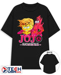 Jojo Bob’s Bizzare Adventure Golden Wind Sponge and Patrick shirt