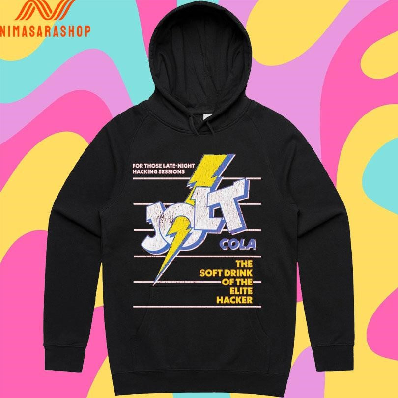 Jolt Cola For Those Late-Night Hacking Sessions The Soft Drink Of The Elite Hacker Shirts