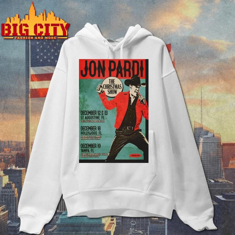 Jon Pardi Dec 12-13 2025 St. Augustine Amphitheatre In St. Augustine, FL Poster Shirt
