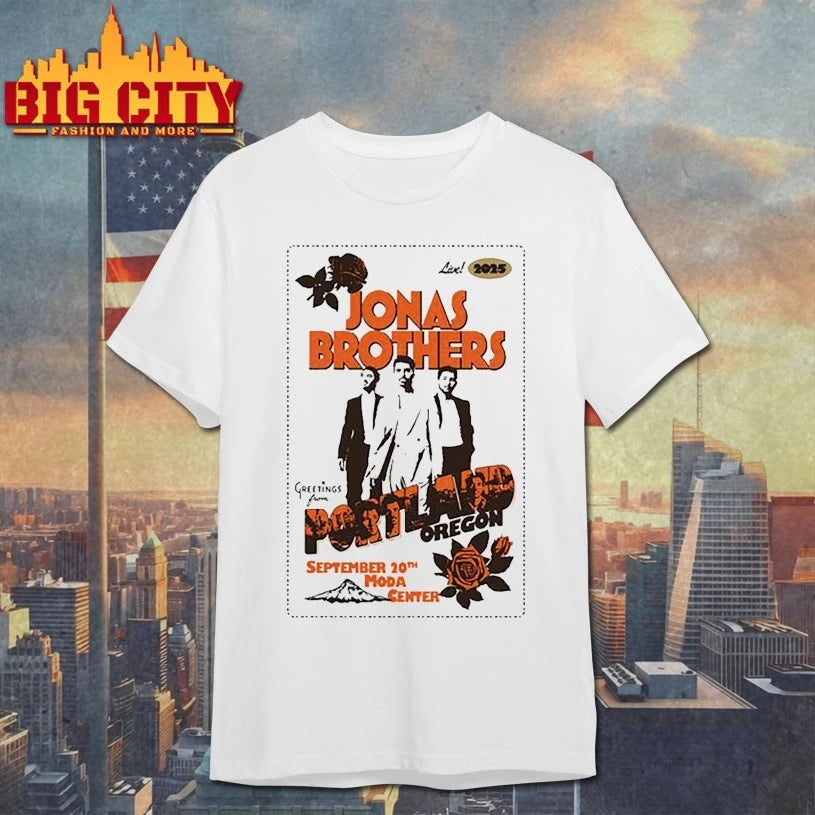 Jonas Brothers 09-20-2025 Portland, OR shirts