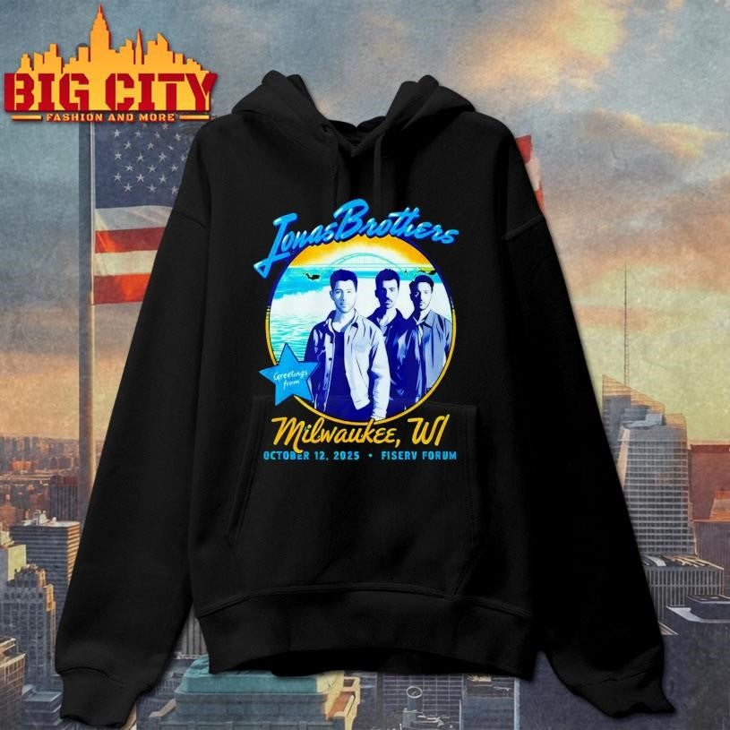 Jonas Brothers 10 12 2025 Milwaukee Wi Shirt