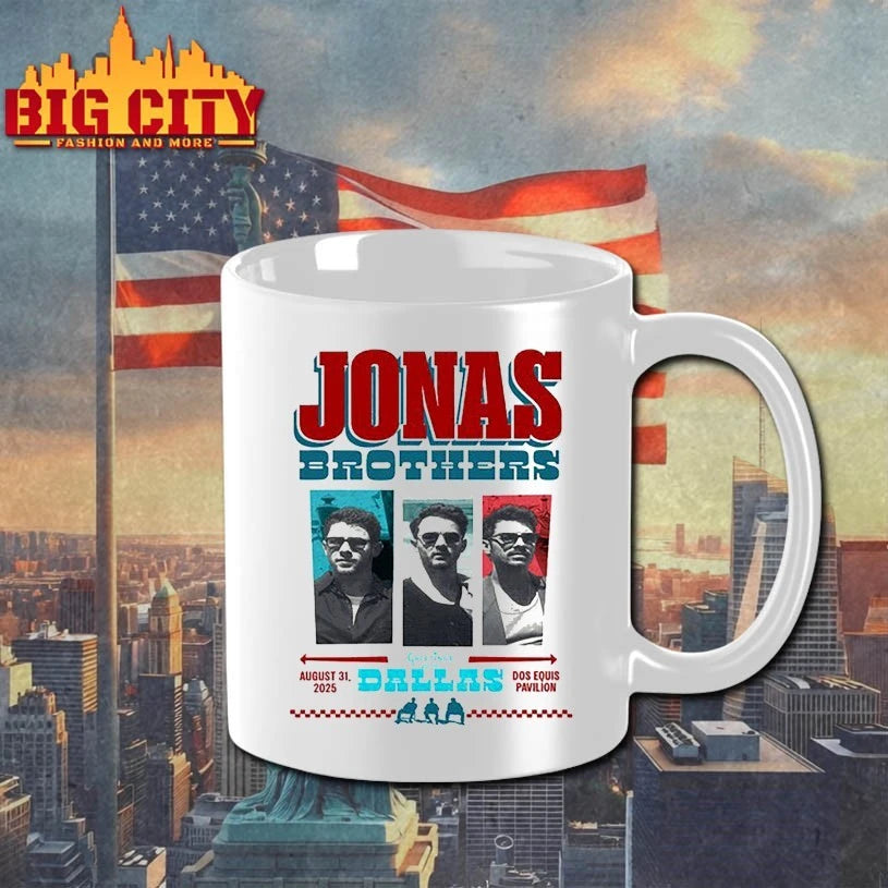 Jonas Brothers Aug 31, 2025 Dos Equis Pavilion, Dallas, TX Shirt