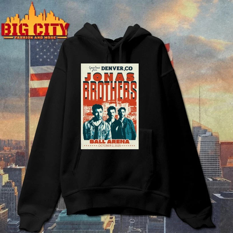 Jonas Brothers Ball Arena In Denver CO October 2 2025 Poster shirt