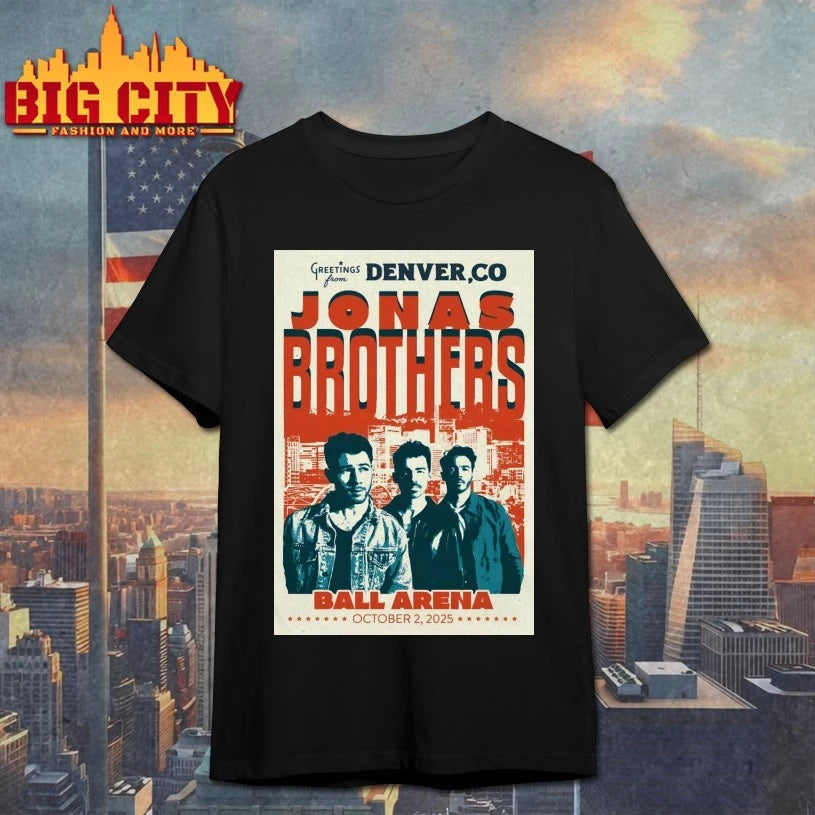 Jonas Brothers Ball Arena In Denver CO October 2 2025 Poster shirt