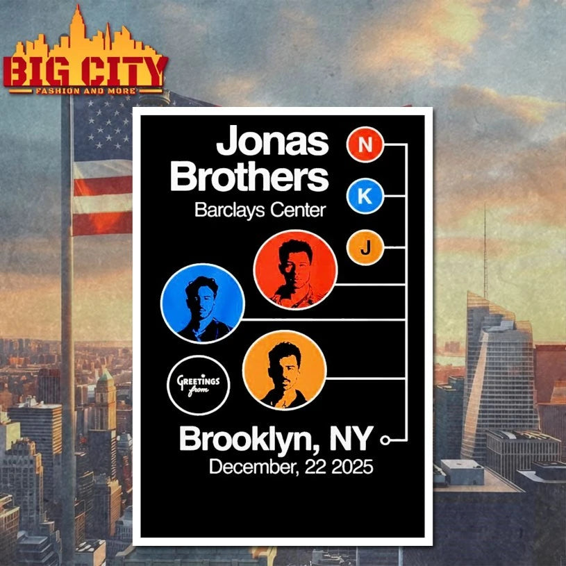 Jonas Brothers Barclays Center N K J Greetings From Brooklyn Ny Shirt