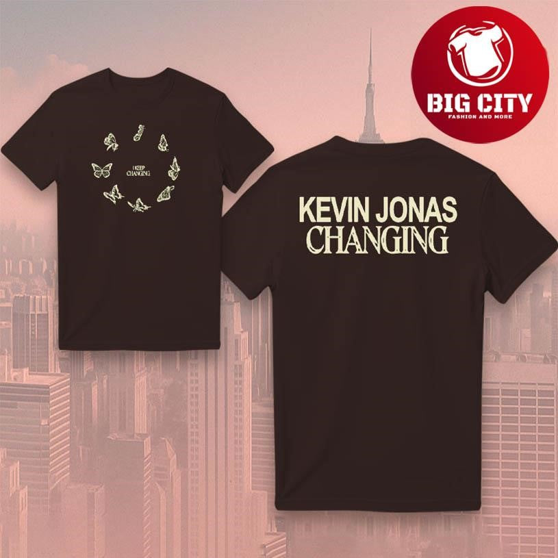 Jonas Brothers Changing Butterfly Circle 2025 Two Sided Shirt
