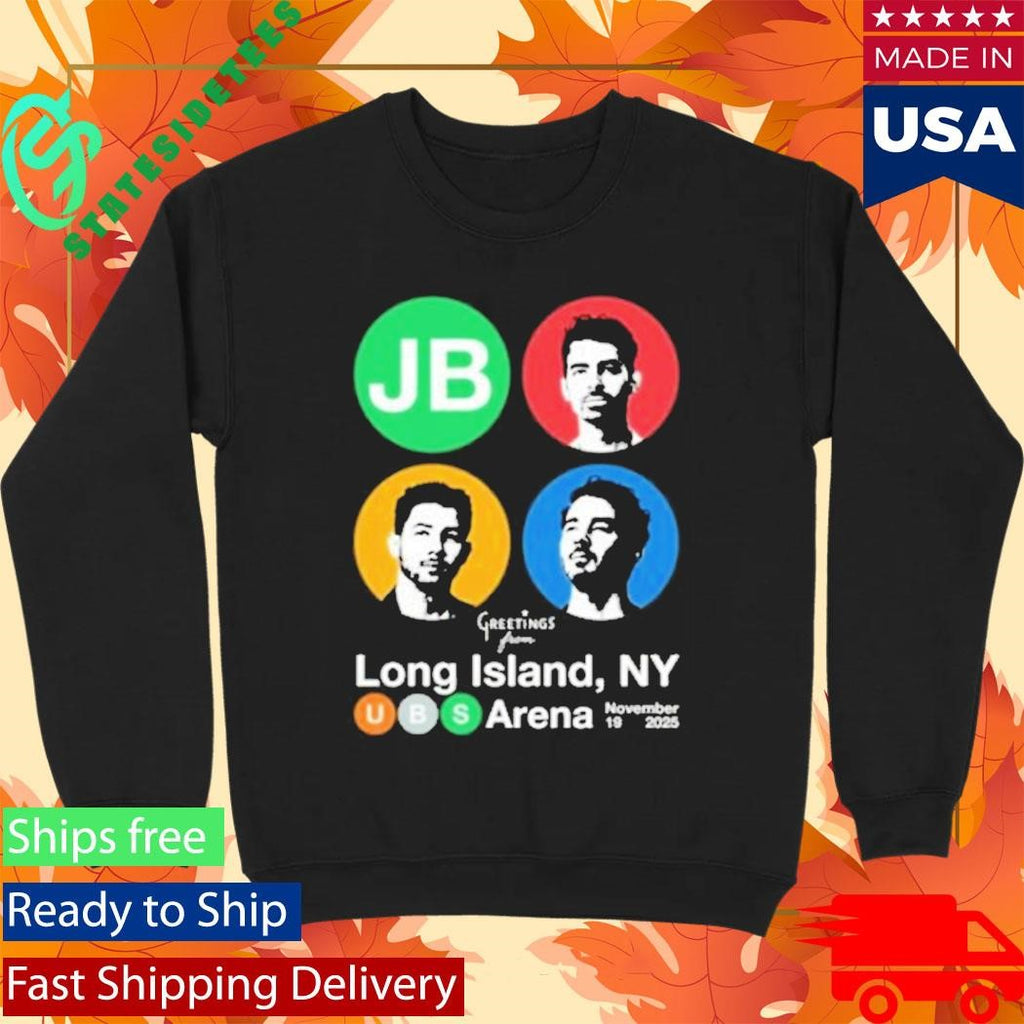 Jonas Brothers Greetings From Long Island, Ny Arena Shirt