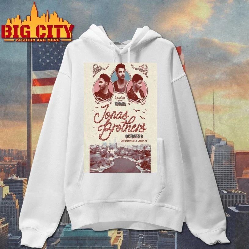 Jonas Brothers Greetings From Omaha On Oct 6 2025 Poster shirt