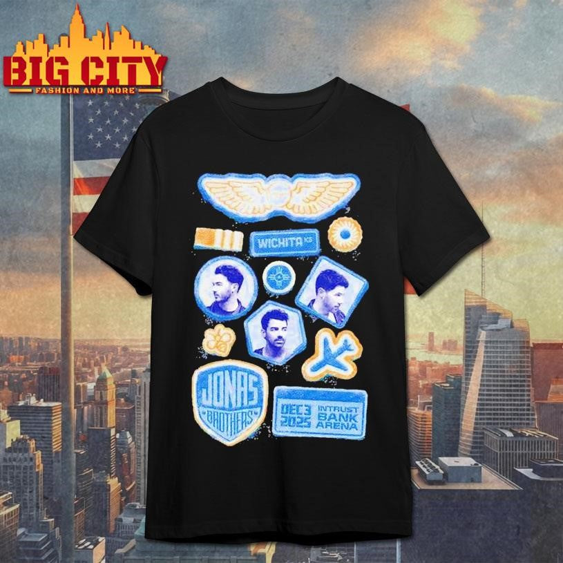 Jonas Brothers Greetings From Your Hometown Wichita Ks Dec 12 2025 Shirt