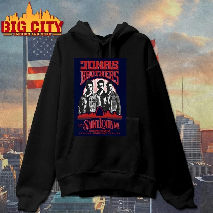 Jonas Brothers Oct 12 2025 Saint Louis MO Poster shirt