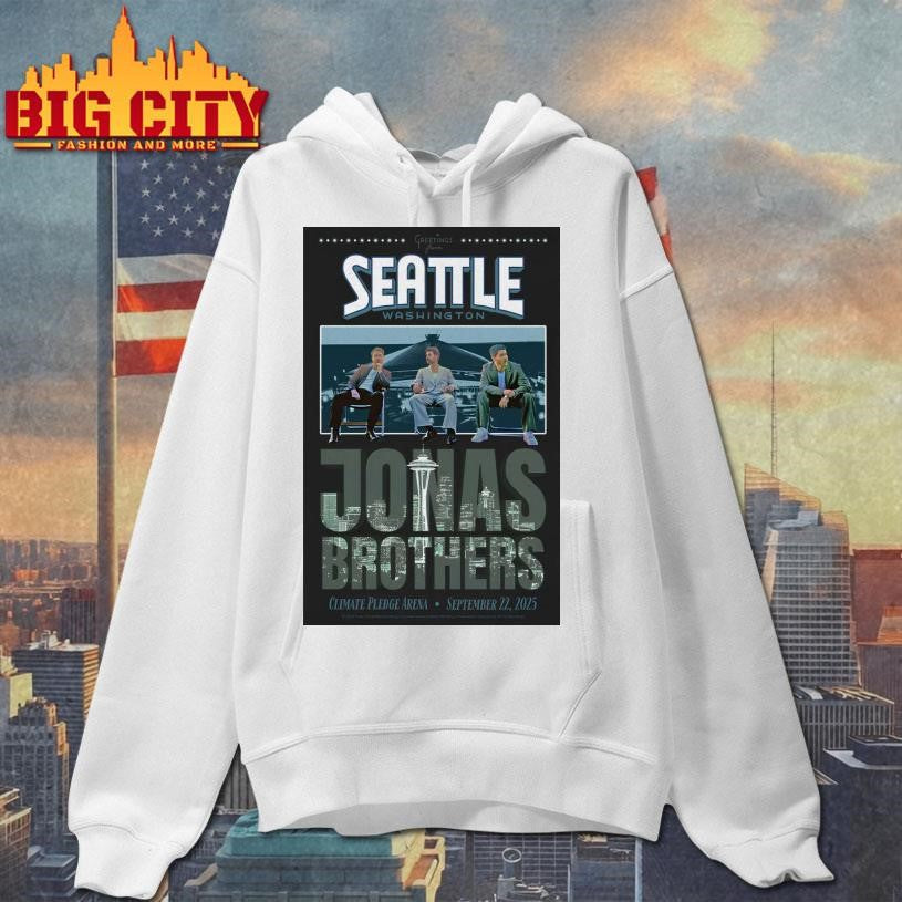Jonas Brothers Toronto 2025 Poster Shirt