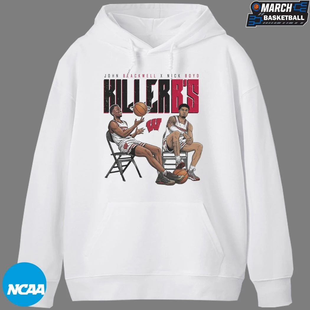 Jonathan Blackwell x Nick Boyd Killer B’s Wisconsin Badgers Chairs T-shirts