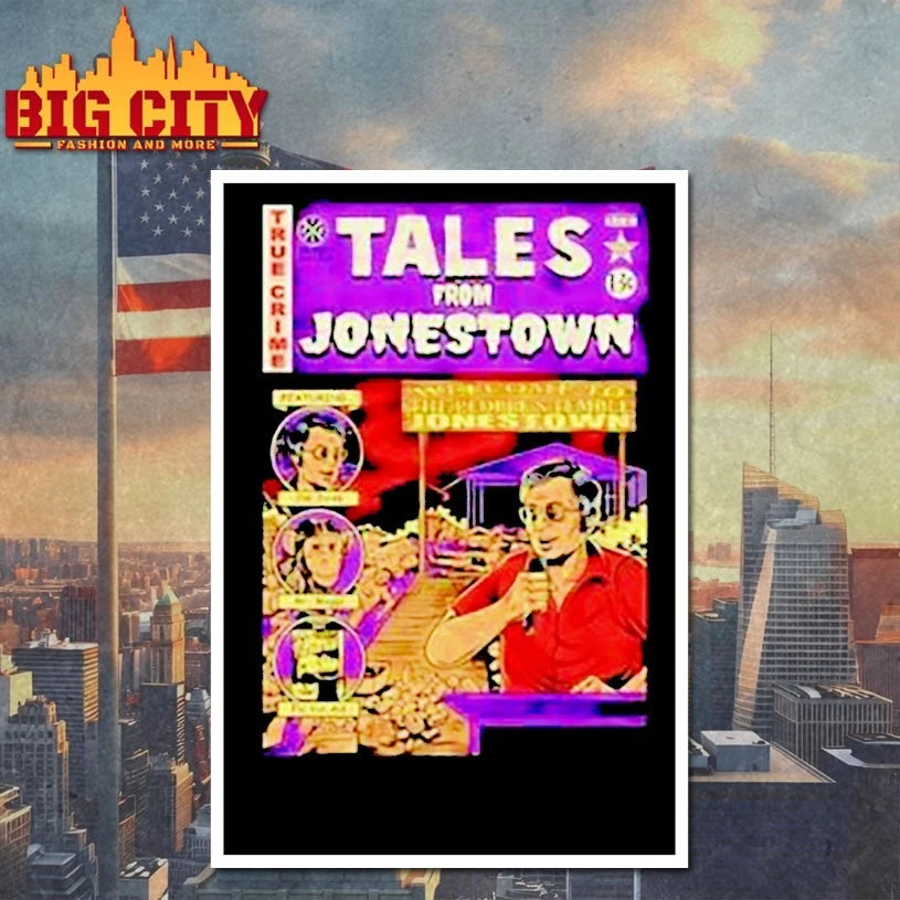 Jonestown And Jim Jones Tales From Jonestown True Crime Shirt