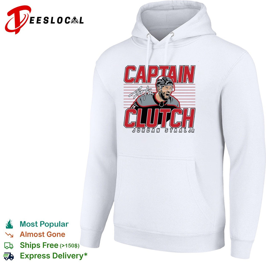 Jordan Staal Carolina Hurricanes NHL Captain Clutch Signature shirt