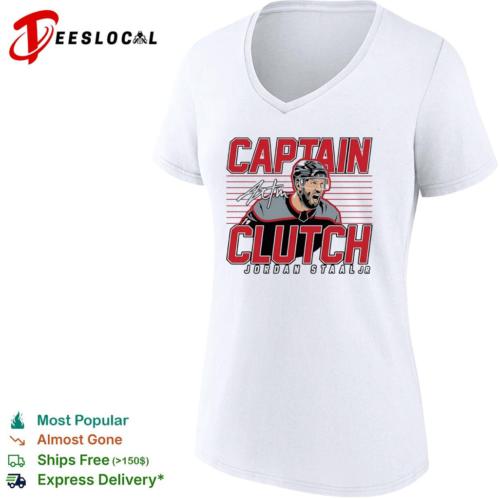 Jordan Staal Carolina Hurricanes NHL Captain Clutch Signature shirt
