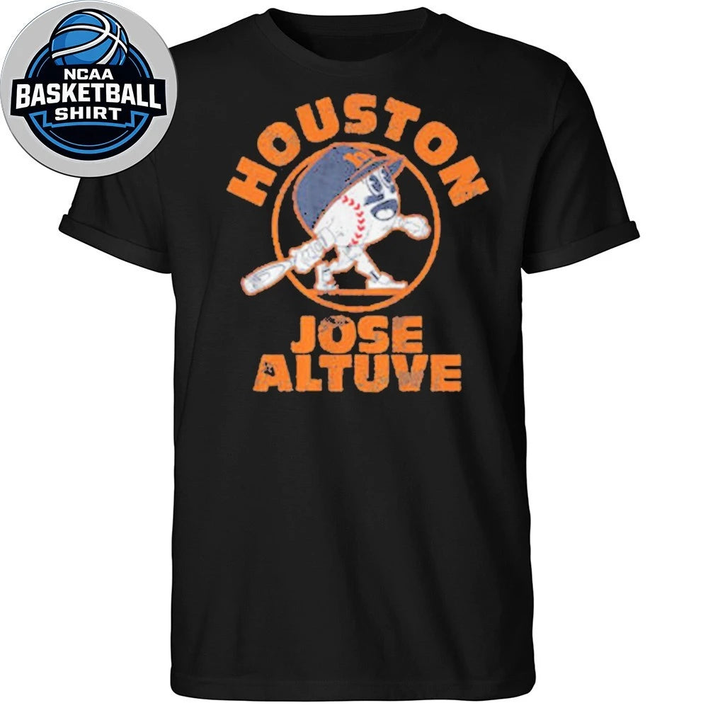 Jose Altuve Baseball Buddies Houston Baseball Fan Game Day Graphic T-Shirt