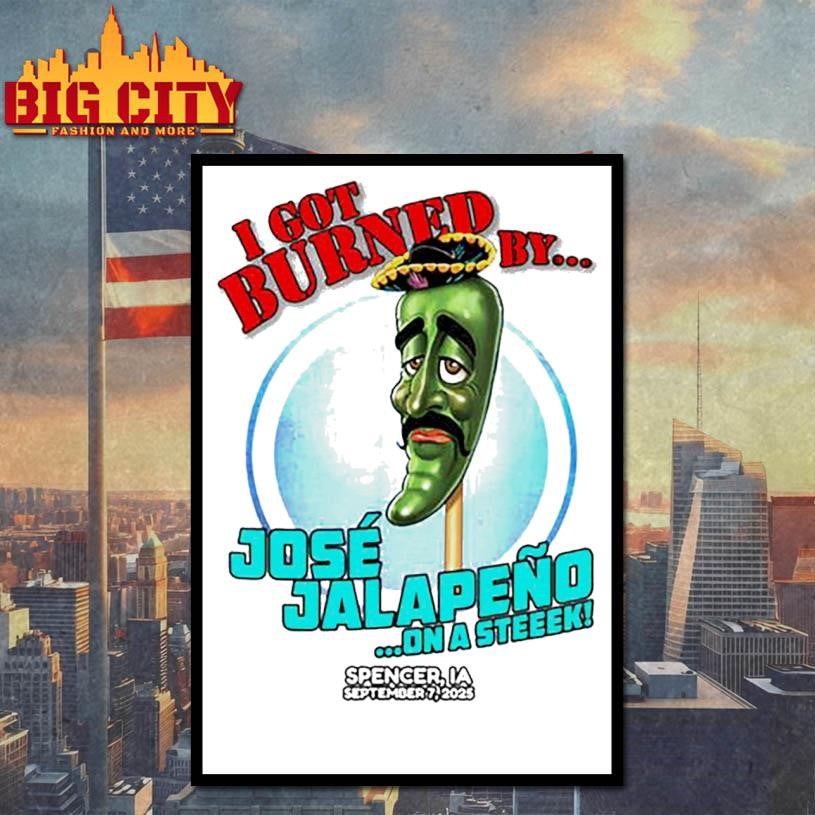 Jose Jalapeno On A Stick Spencer Ia 2025 Shirt