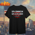 Jose Ramirez 50 Dominican 50 Clevelander t-shirt