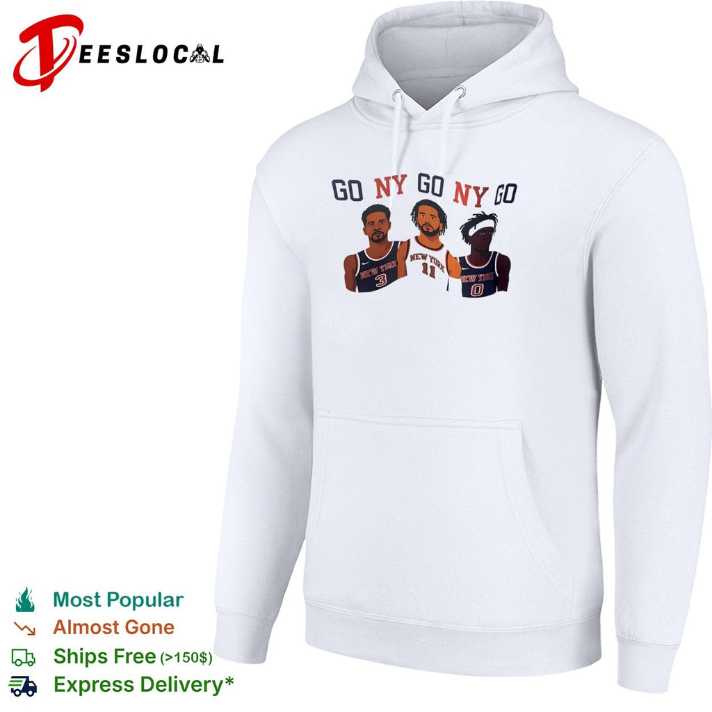 Josh Hart Jalen Brunson New York Knicks GO NY GO shirt