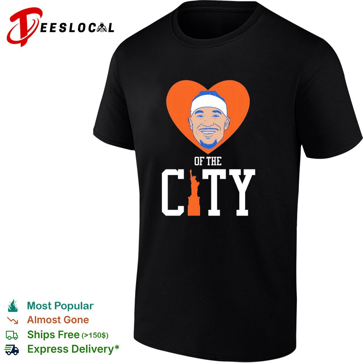 Josh Hart New York Knicks Heart of the City shirt