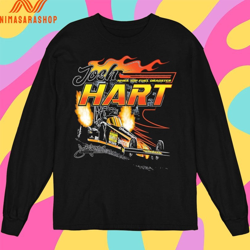 Josh Hart Nhra Top Fuel Dragster Racing Shirts
