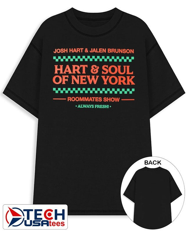 Josh Hart and Jalen Brunson Hart and Soul of New York Roommates show always fresh shirt