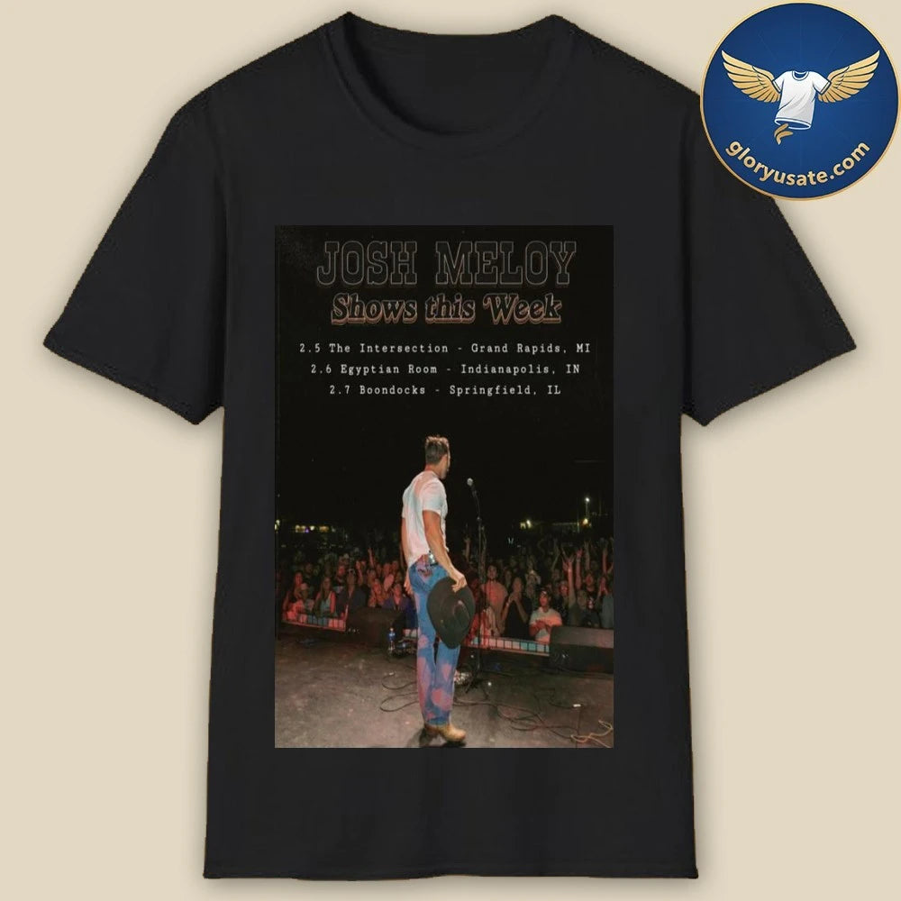 Josh Meloy February 2026 Poster Shirt’