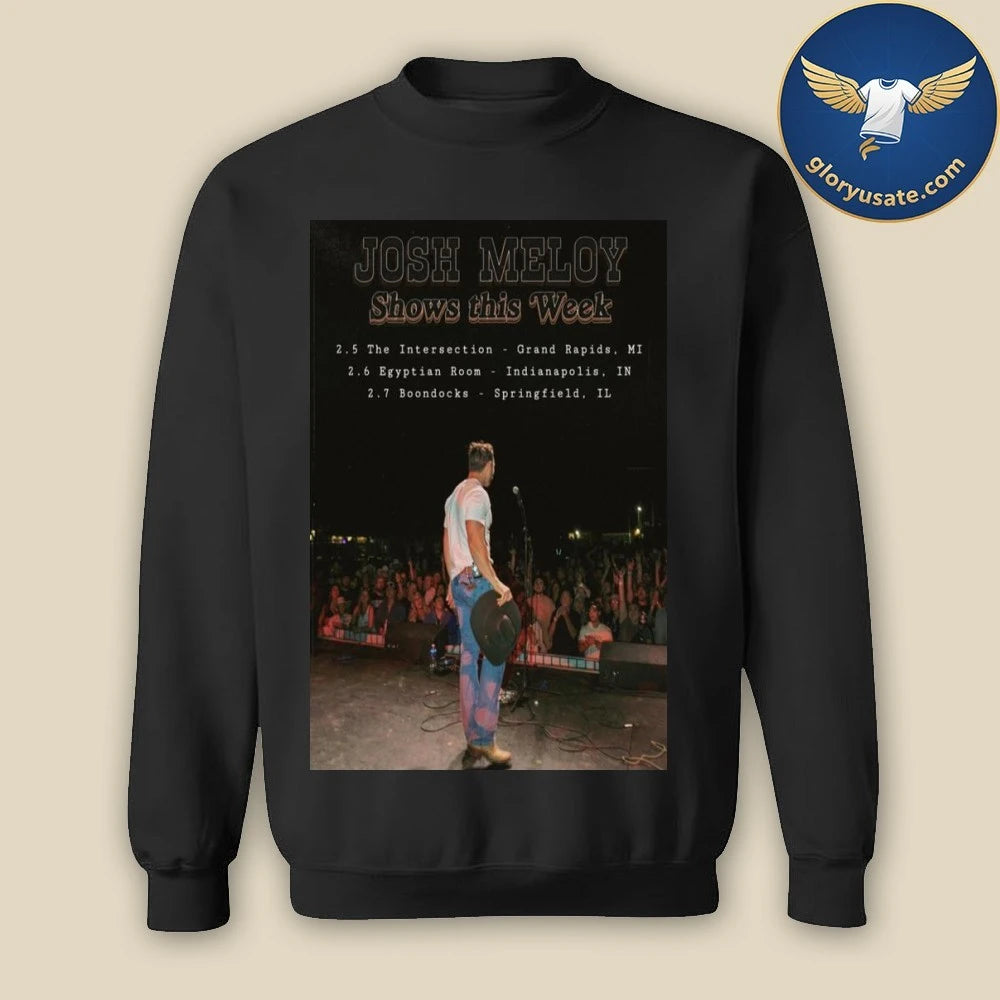 Josh Meloy February 2026 Poster Shirt’