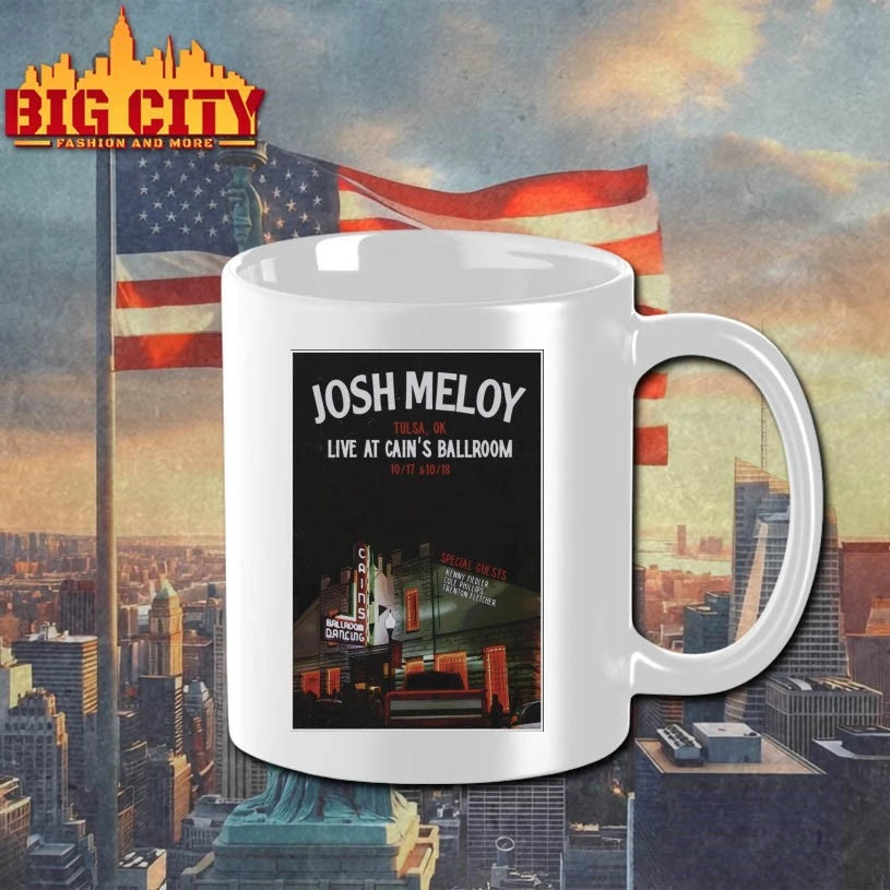 Josh Meloy Tulsa, Oklahoma Oct 17-18 2025 Poster Shirt