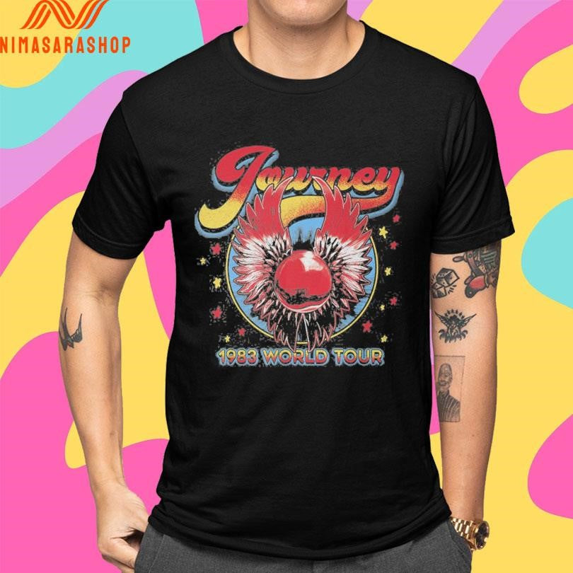 Journey 1983 World Tour Shirts