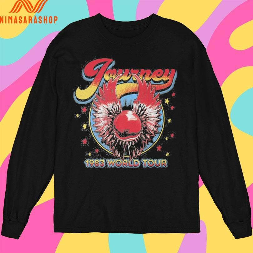 Journey 1983 World Tour Shirts