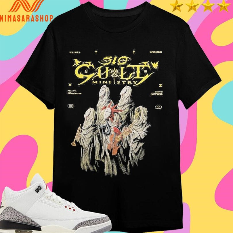 Jual 510 Cult Ministry Shirts