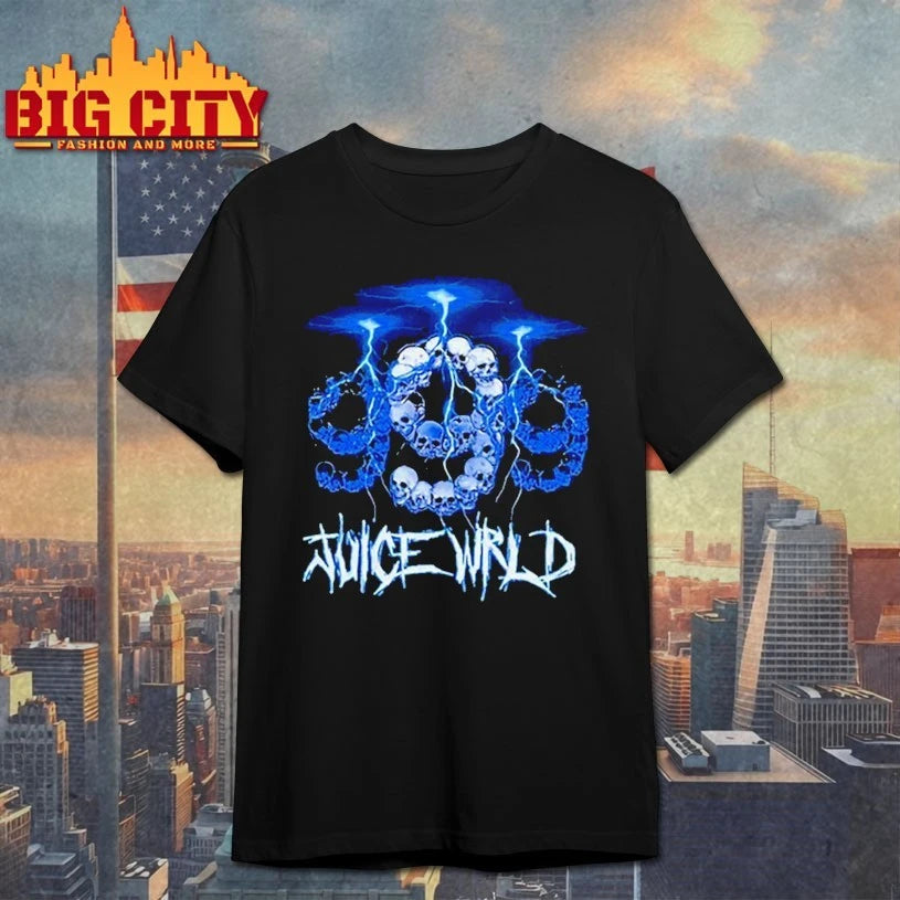 Juice Wrld 999 Club No Vanity Skulls Spell Out shirt
