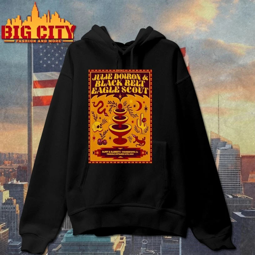 Julie Doiron And Black Belt With Eagle Scout Pioneertown Event On November 20 2025 Poster shirt
