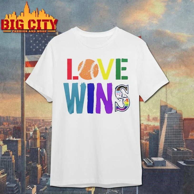 Julio Rodriguez Mariners Love Wins Shirt