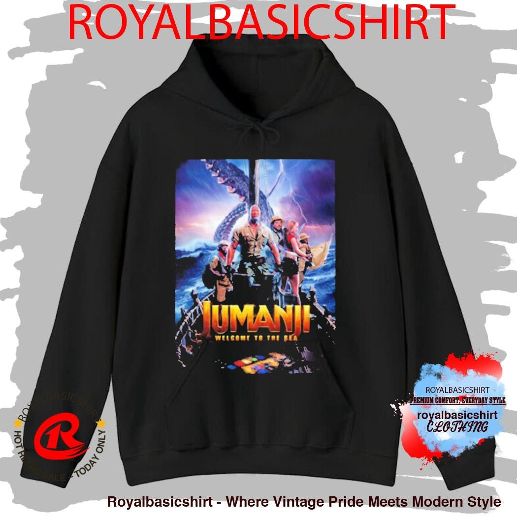 Jumanji Welcome To The Sea 2026 Fan Art Shirt