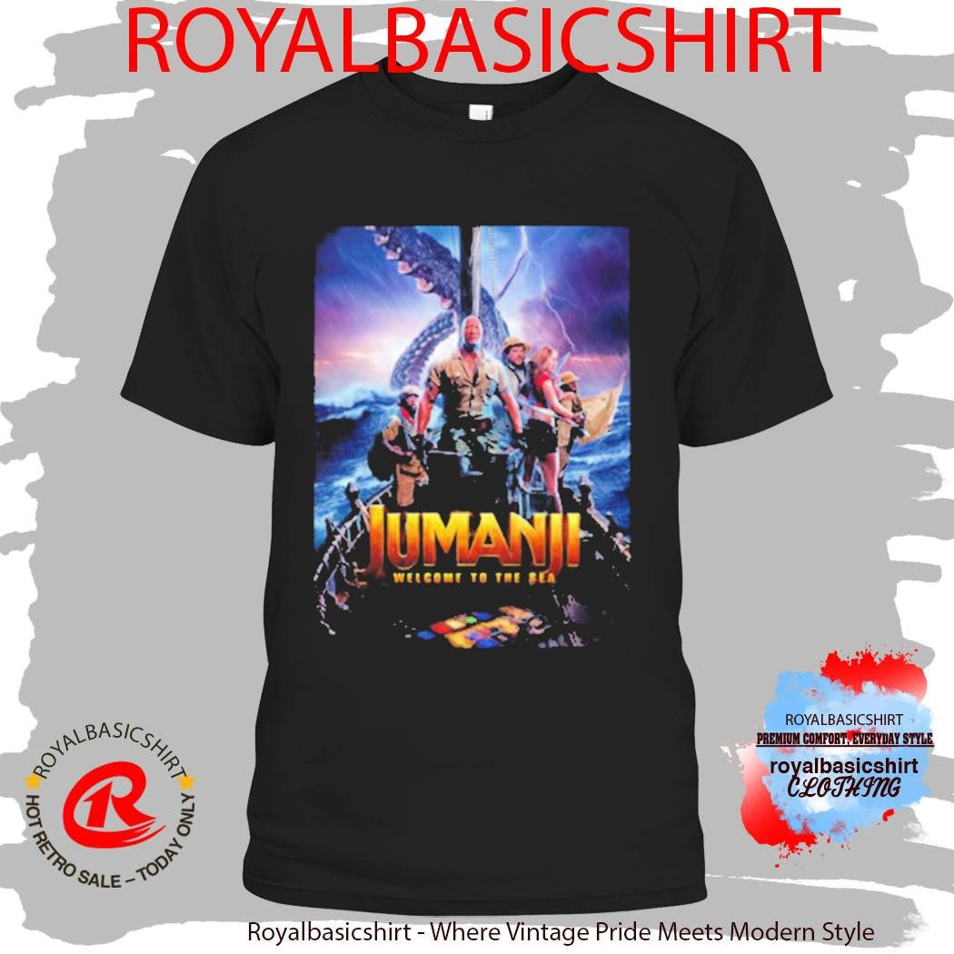 Jumanji Welcome To The Sea 2026 Fan Art Shirt
