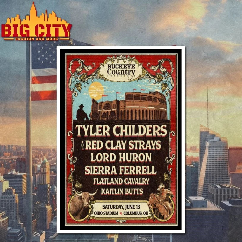June 13 2026 Buckeye Country Columbus, OH Poster shirt
