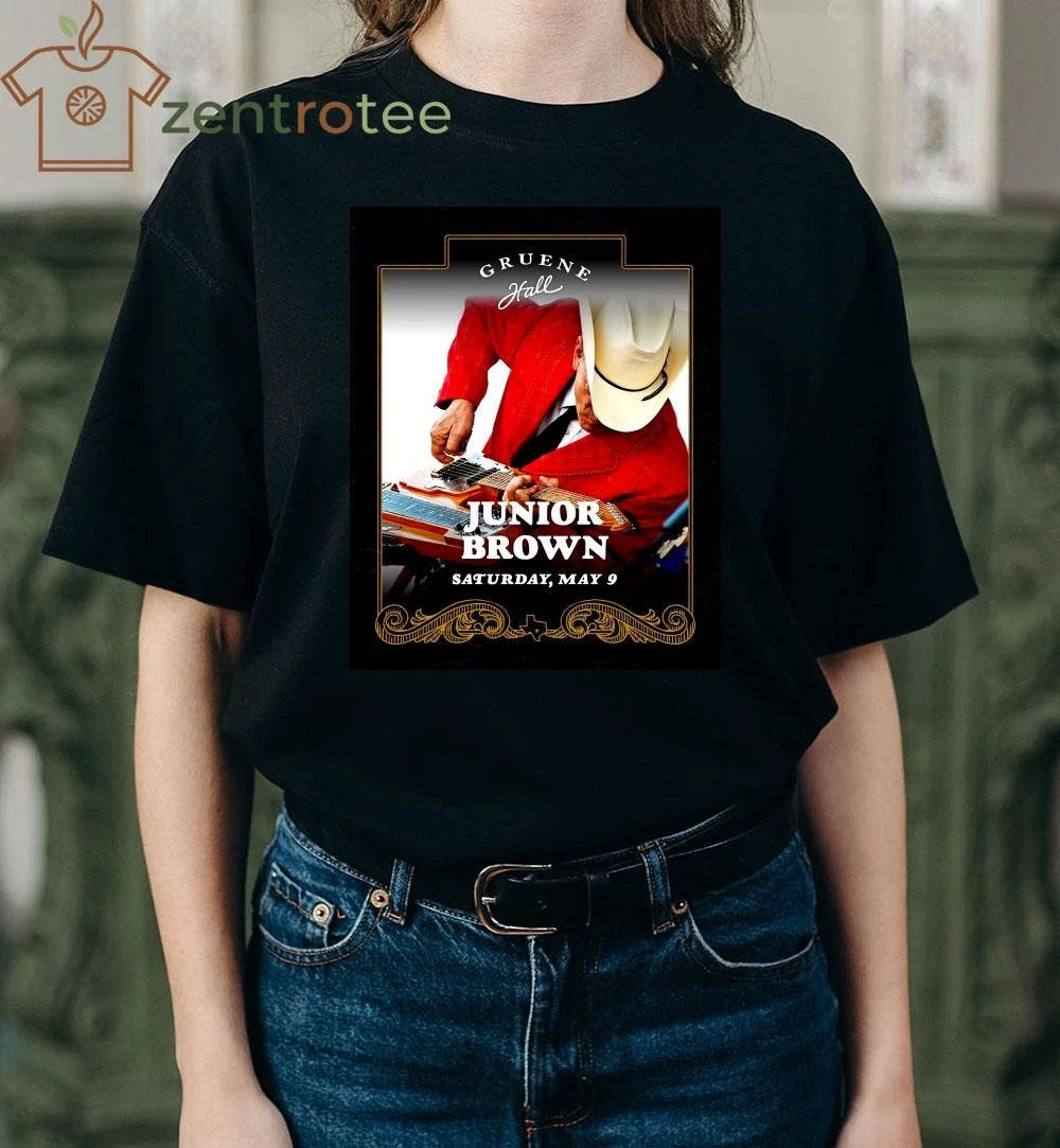 Junior Brown Saturday May 9 2026 tee