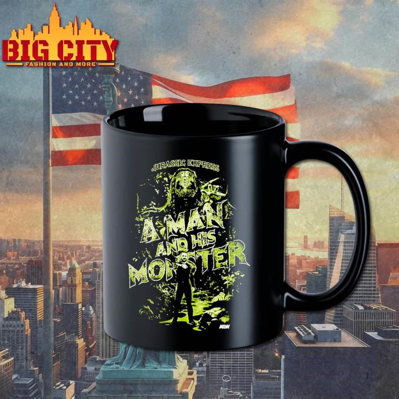 Jurassic Express – A Man and His Monster Comfort Colors Soft Heavyweight Shirt
