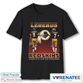 Jurgensen Theismann Legends Redskins Thank You For The Memories Signatures shirt