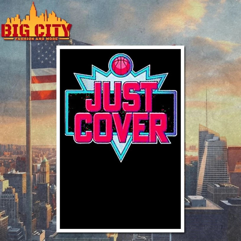 Just Cover basketball logo T-shirt