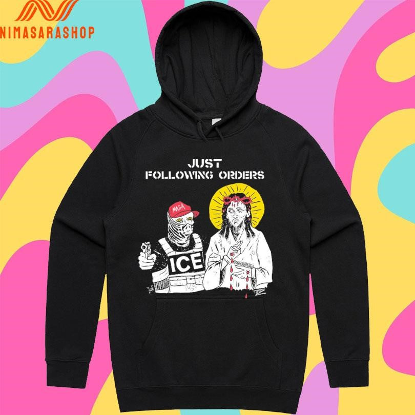 Just Following Orders Ice And Jesus Shirts